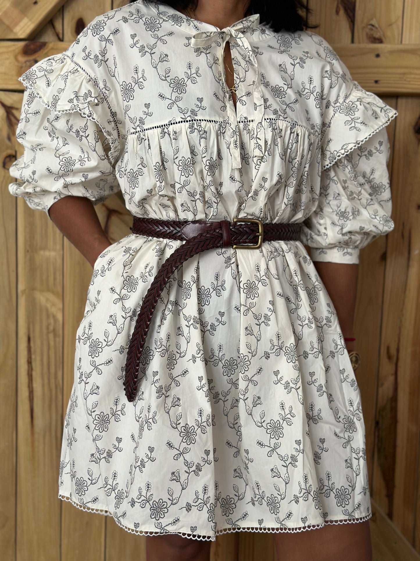 Boho flower dress